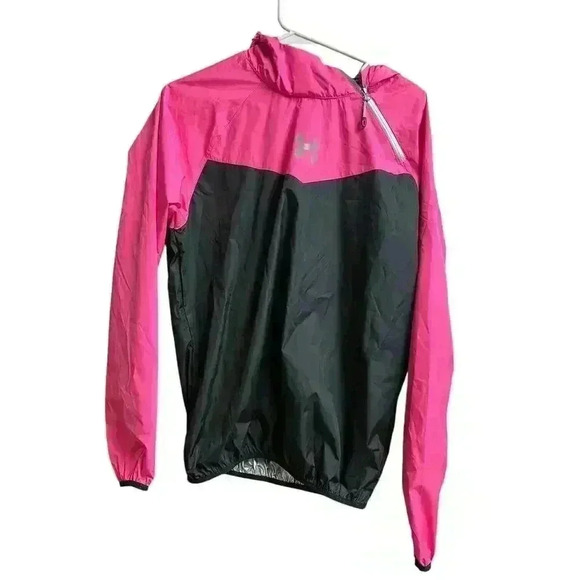 Hot Suit Sauna Jacket Women's Pink Black Large - Picture 1 of 13